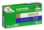 Fujifilm Velvia RVP 100 120 5 pack