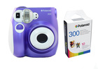 Polaroid Kamera 300 Lila KiT inkl. film