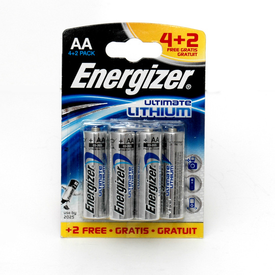 Energizer AA L91 4+2pk