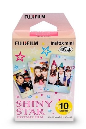 Fujifilm Instax MINI Shiny Star - 10 bilder - SLUTSÅLD!