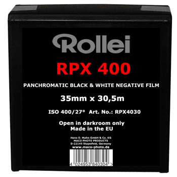 Rollei RPX 400 30.5m - Beställningsvara