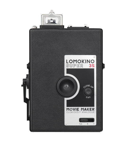 FilmKamera 35mm film - LOMOGRAPHY LOMOKINO CAMERA BLACK