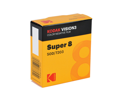 KODAK VISION3 50D Color Negative Film | 50 ft Super 8 Cartridge - SLUTSÅLD!