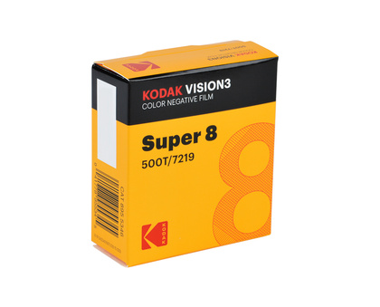 KODAK VISION3 500T Color Negative Film | 50 ft Super 8 Cartridge - SLUTSÅLD!