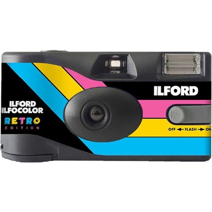 Ilford Single Use Camera Ilfocolor Rapid Retro 400 ASA 27