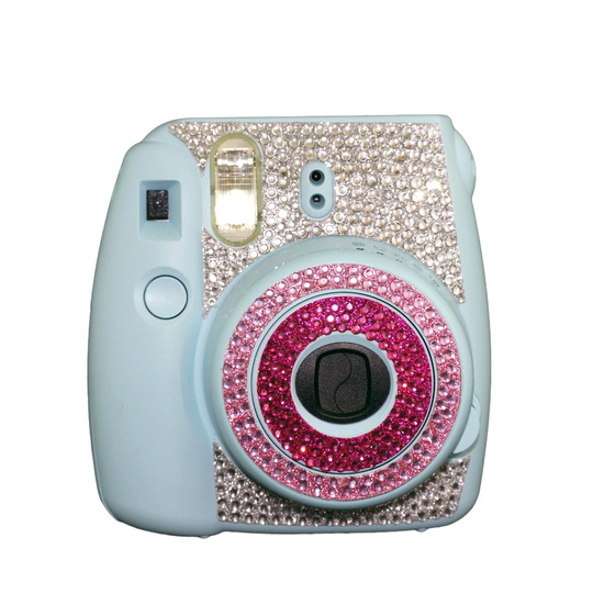 Instax mini 8 Bling Strass  Rosa