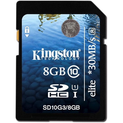 Digital filmrulle, SDHC, 8GB, UHS-I Ultimate, Class 10, G3 - (SD10G3/8GB)