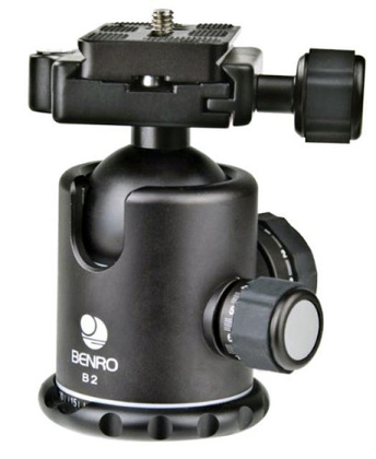 Kulled Benro B2 Ball Head + Quick Release Plate