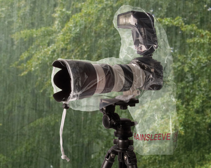 Regnskydd/Snöskydd OP/TECH kamera blixt Rainsleeve 2 pack