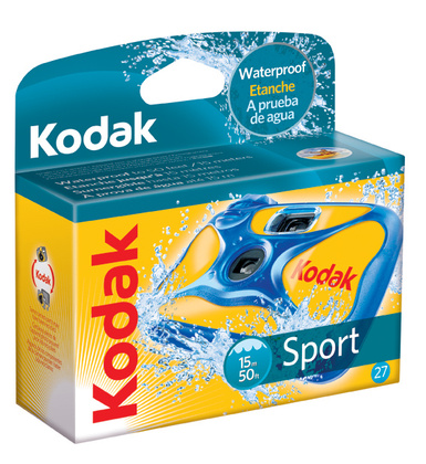 Vattentät Engångskamera Kodak Sport - SLUTSÅLD!