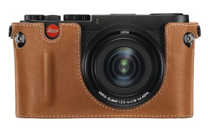 Leica Kameraskydd cognac/brunt läder till X Vario