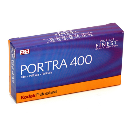SLUTSÅLD! Kodak Portra 400 220 5-pack
