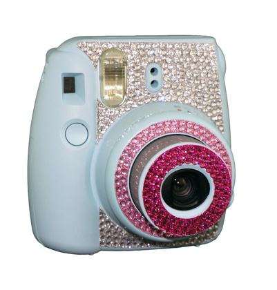 Instax mini 8 Bling Strass  Rosa