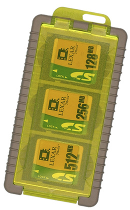 Minneskortförvaring GEPE CARDSAFE MINI NEON SD/MMC/XD/DUO