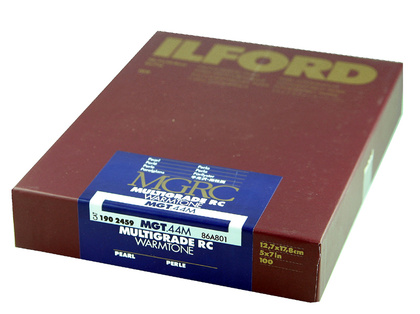 Fotopapper ILFORD MG IV RC WARMTONE 44M PEARL 30,5x40,6 50 Sh.