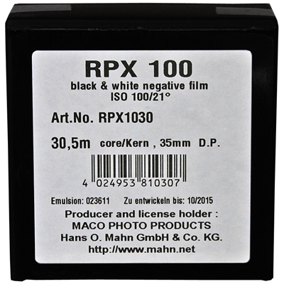 Rollei RPX 100 30.5m