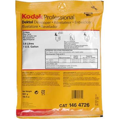 Kodak Pappersframkallare DEKTOL PULVER 3,8L