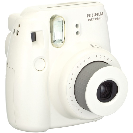 Polaroidkamera "Presentförpackning" Fujifilm Instax mini 8 Vit inkl. film