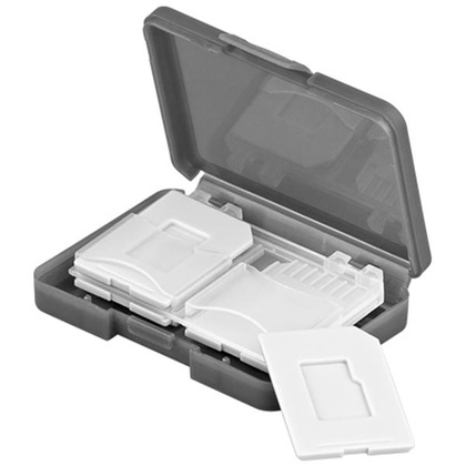 Mini-förvaringsbox för SD-kort, grå