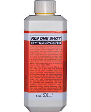 Filmframkallare R09 ONE SHOT 500ml