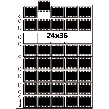 Negativfickor  Hama Arkivsystem Pro 24x36/40 /25