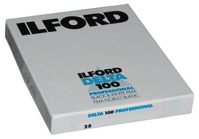 ILFORD 100 DELTA 9X12 25 blad