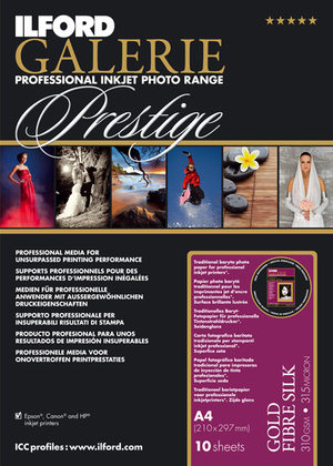 ILFORD GALERIE PRESTIGE GOLD FIBRE SILK A4 50 blad