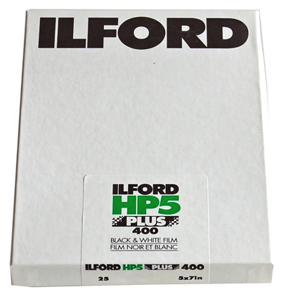 Ilford Film HP5 Plus 5x7 25 Sheets