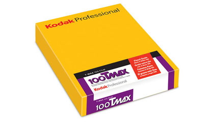 KODAK T-MAX 100 4X5" TMX - 50STK