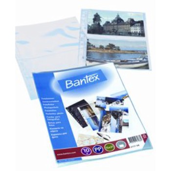 Fotofickor 15x21 Bantex Transparent