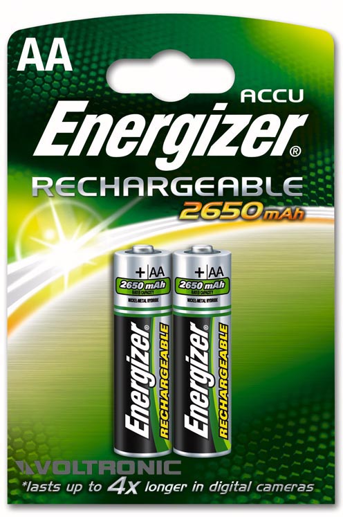 Energizer AA HR6 2650 MAH 2PK