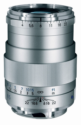 CARL ZEISS TELE TESSAR 85MM F4,0 Silver Till Leica M