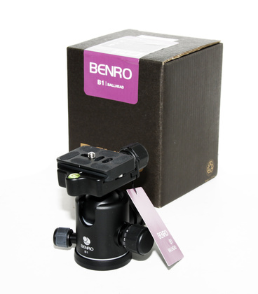 Kulled Benro B1 Ball Head + Quick Release Plate