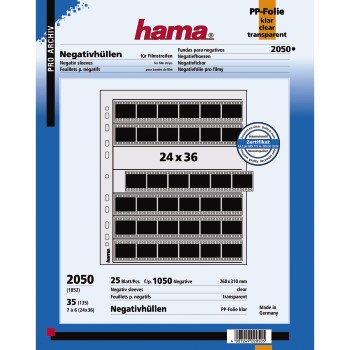 Negativfickor Hama Arkivsystem Pro 135/7x6/25