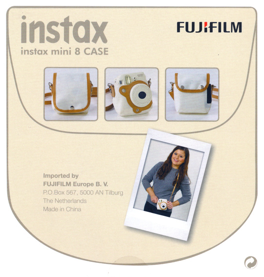 Väska till Instax Mini 8 - Vit med axelrem