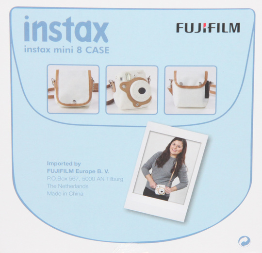 Väska till Instax Mini 8 - Blå med axelrem