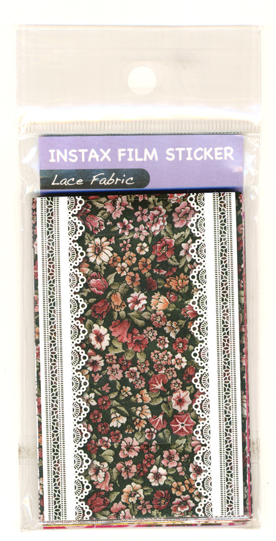 Klisterramar "Lace Fabric" till Instax mini Film