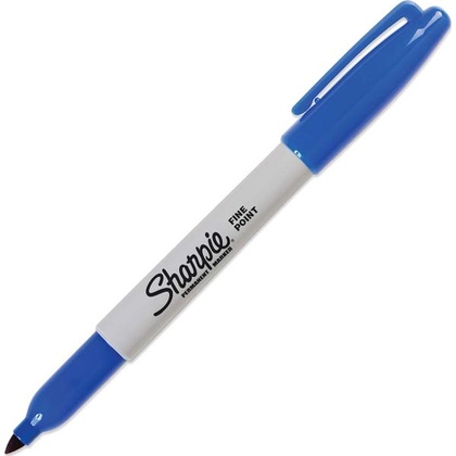 Sharpie, permanent märkpenna Blå