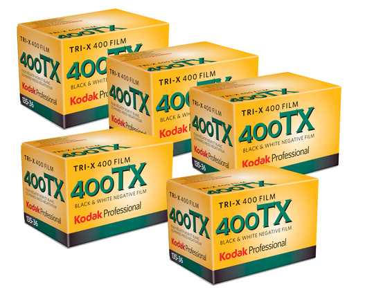 Kodak Svartvit film Tri-X 400 135/36 5-pack