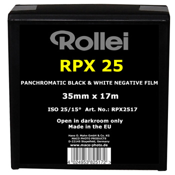 Rollei RPX 25 35mm x 17m