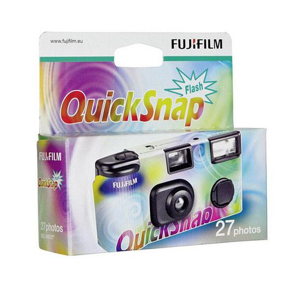 Engångskamera Fujifilm Quicksnap 400 ASA & Blixt 27 Exp - SLUTSÅLD!