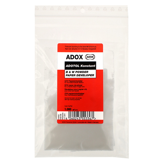ADOX Adotol-Konstant High-Capacity Paper Developer, Powder To Make 1 L