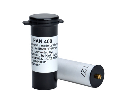 PAN 400 roll film 127 / HP 400