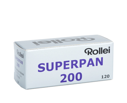 Rollei Superpan 200 roll film  120 - Slutsåld!