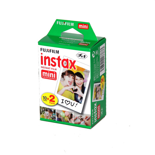 Fujifilm Instax Mini 70 Blå  inkl. Film & Filtväska 100 % merino wool