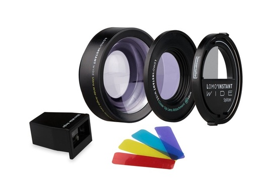 Lomo'Instant Wide Black + 3 LENSES