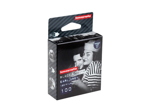 Lomography Earl Grey B&W 100 ISO 120 3 pack - SLUTSÅLD!