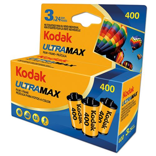 Kodak 400 135/24 Ultra Max 3pack - SLUTSÅLD!