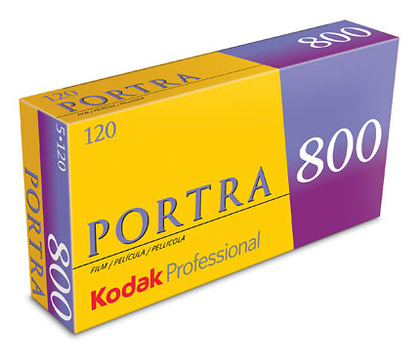 Kodak Portra 800 ASA - 120 film 5-pack - 2023-11