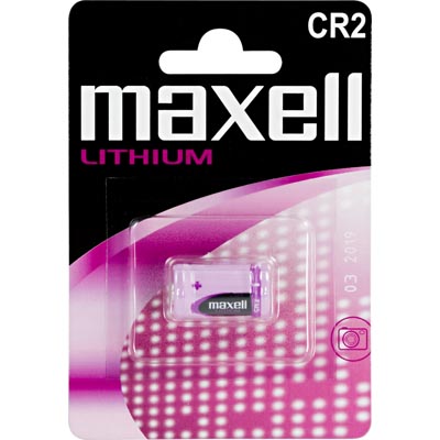 Panasonic / Maxell lithium, CR2, 3V